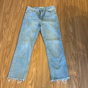 Just black denim jeans sz 29: high rise